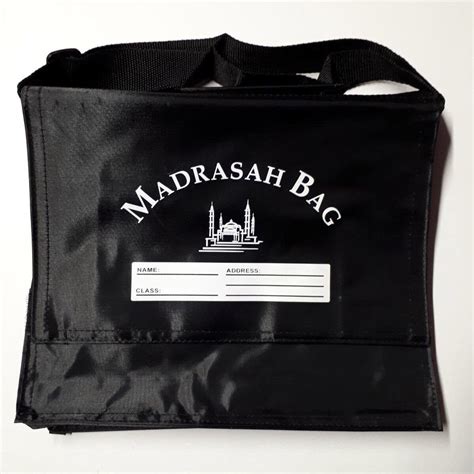 side by big mosque bags